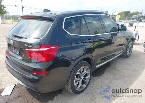 2015 BMW X3 xDrive35I из США, поврежденный, VIN 5UXWX7C54F0K35272
